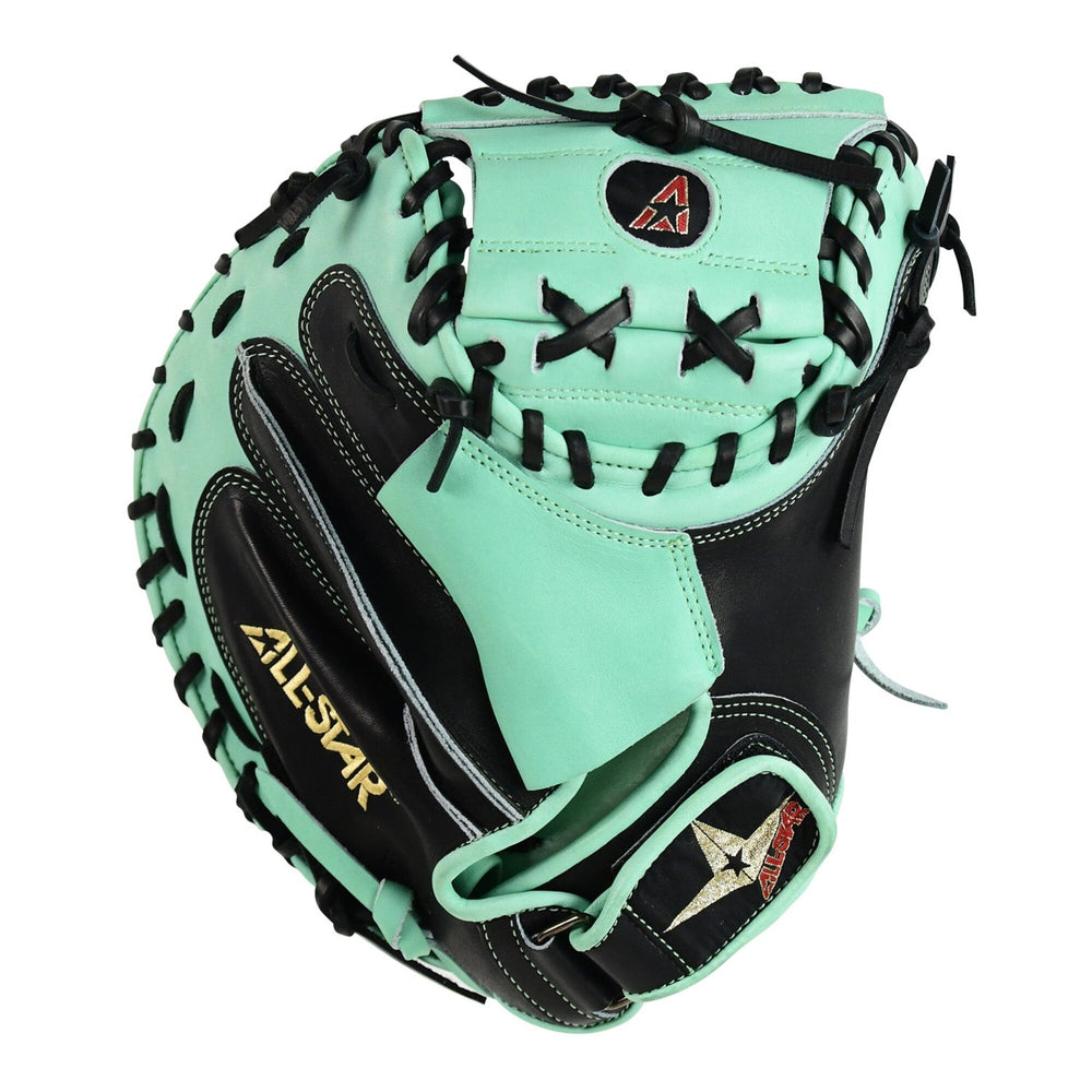 Mascota Pro-Elite negro con menta vista frontal