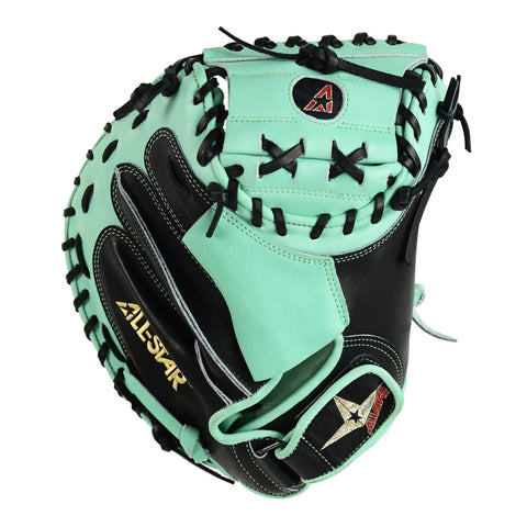 Mascota Pro-Elite negro con menta vista frontal