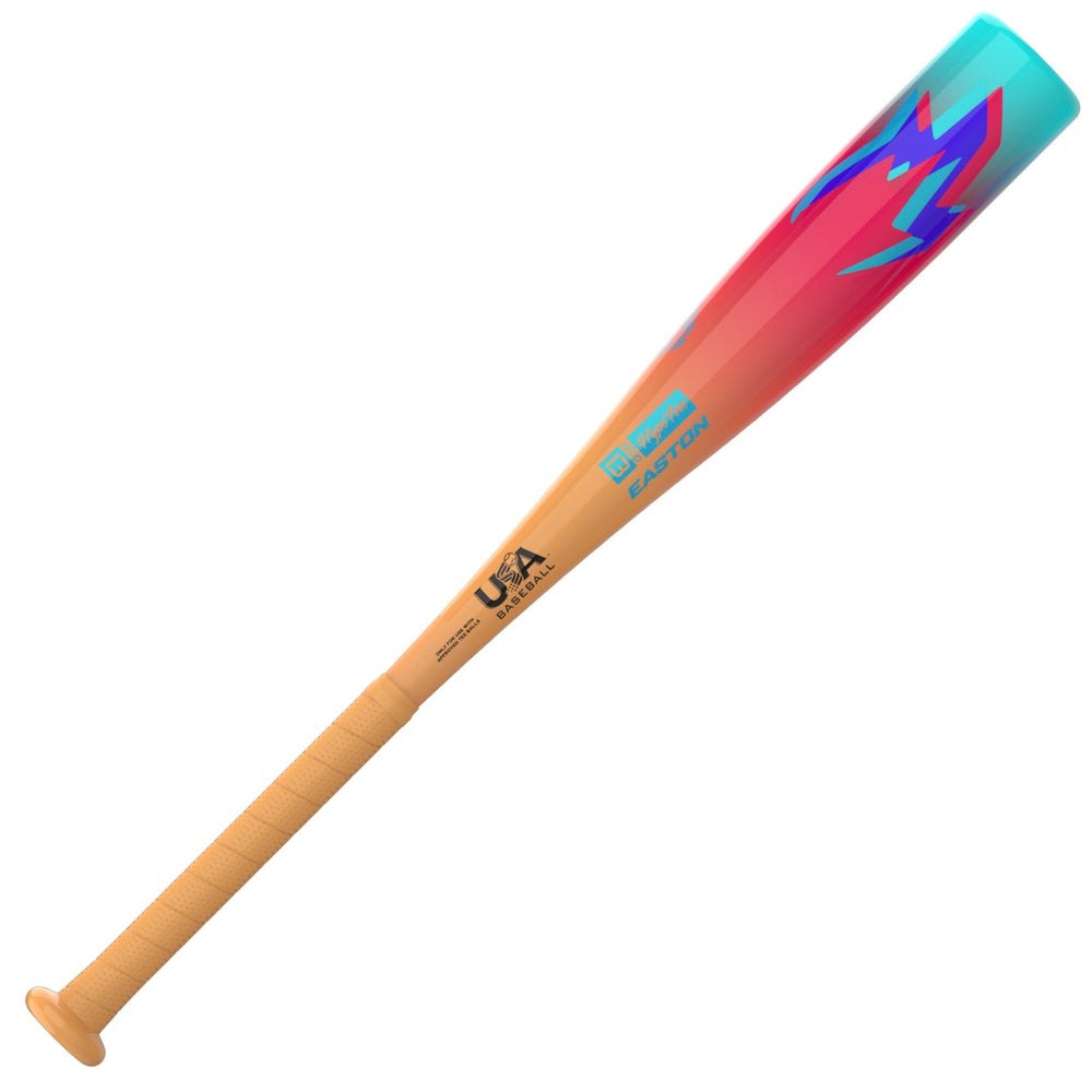 Detalle del barril compuesto del bat Easton Hype Fire 2027 tee ball
