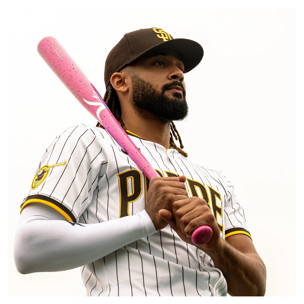 Bat Beisbol Madera Birch Victus TATIS23 Pro Reserve 2025 Fernando Tatis Jr. VRWBTAT23-PK/BK Rosa / Negro ADULTO foto 3