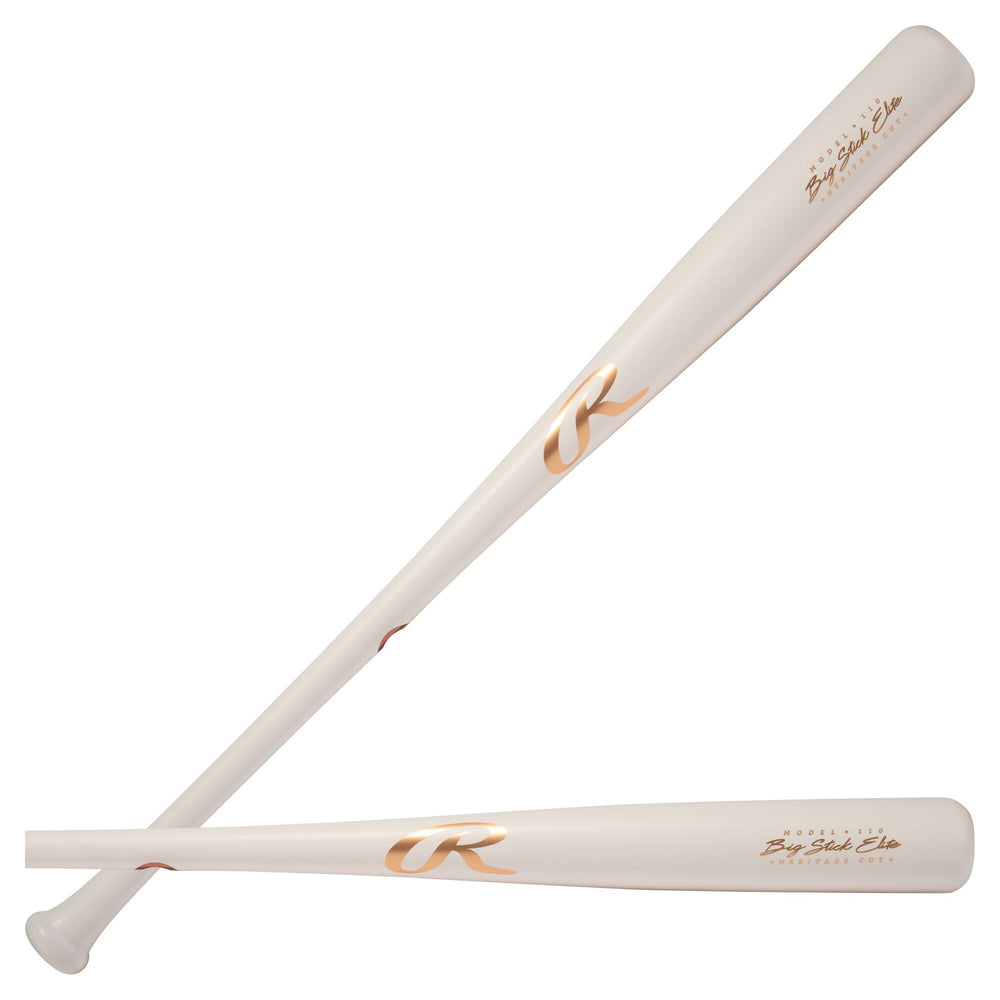 Bat Rawlings Big Stick Elite 110 abedul blanco, el par