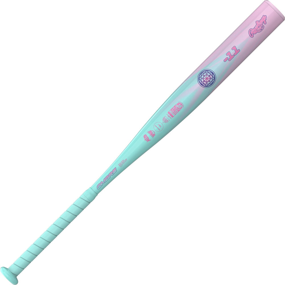 Reverso del bat Rawlings Ombre 2027 fastpitch
