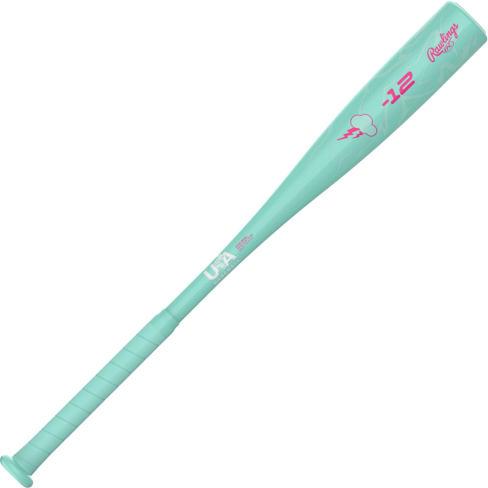 Reverso del bat Rawlings Storm 2027 tee ball