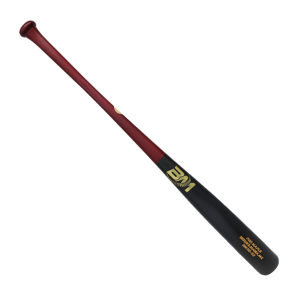 Bat Beisbol Beisbolmania Pro Maple BM110 Vino Negro Mate ADULTO