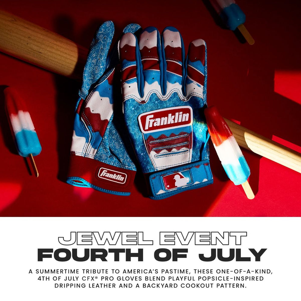 Guanteletas Beisbol Franklin Cfx Pro Jewel Event Fourth of July 2025