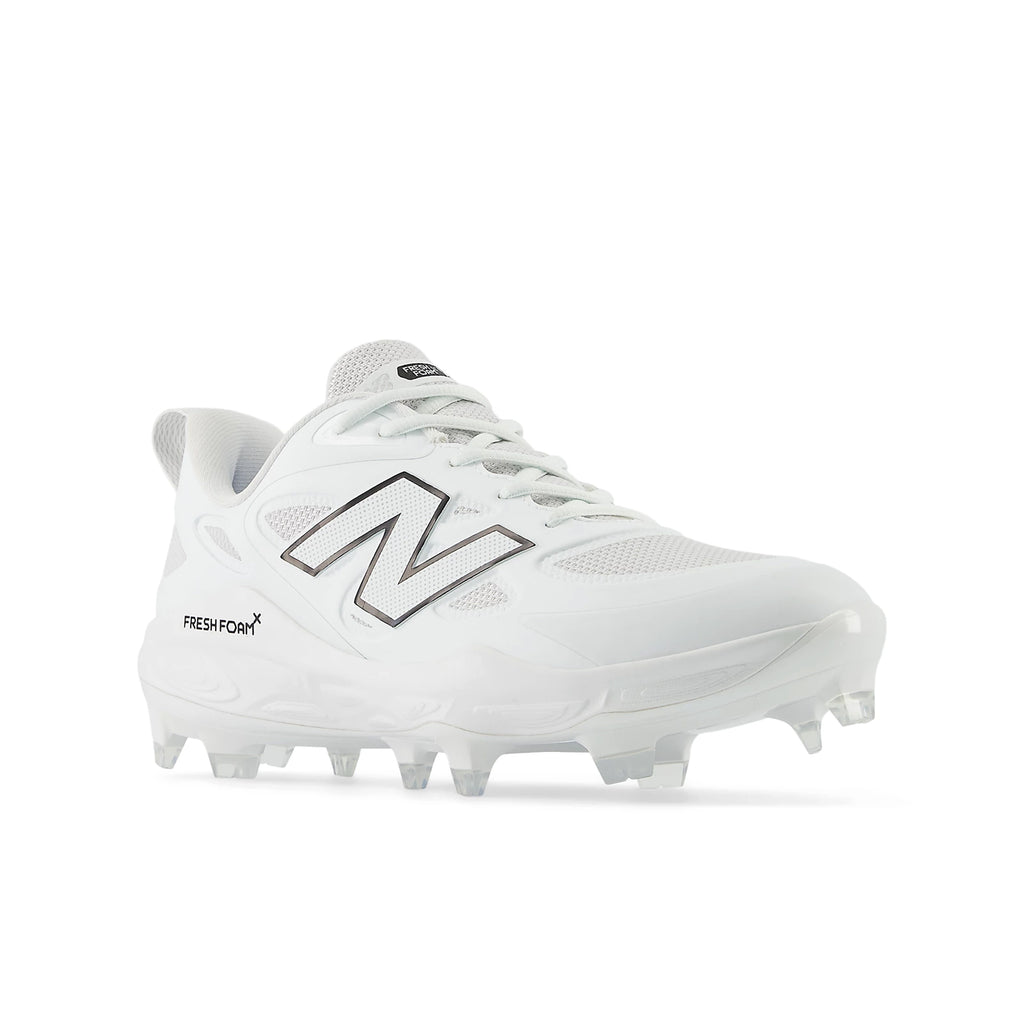 Spikes Beisbol Softbol New Balance Fresh Foam Velov4 Blanco Dama