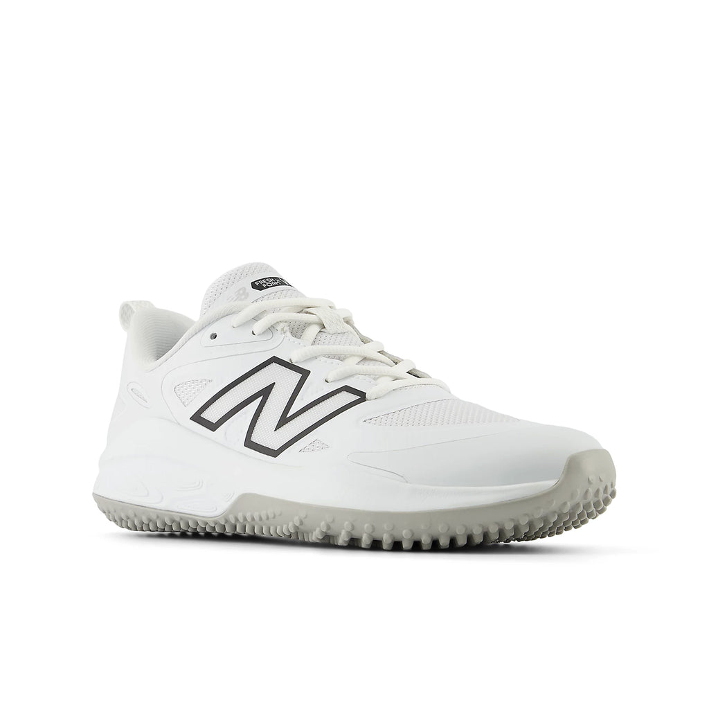 Tenis de Entrenamiento Beisbol Softbol New Balance Fresh Foam Velov4 Blanco Negro Dama