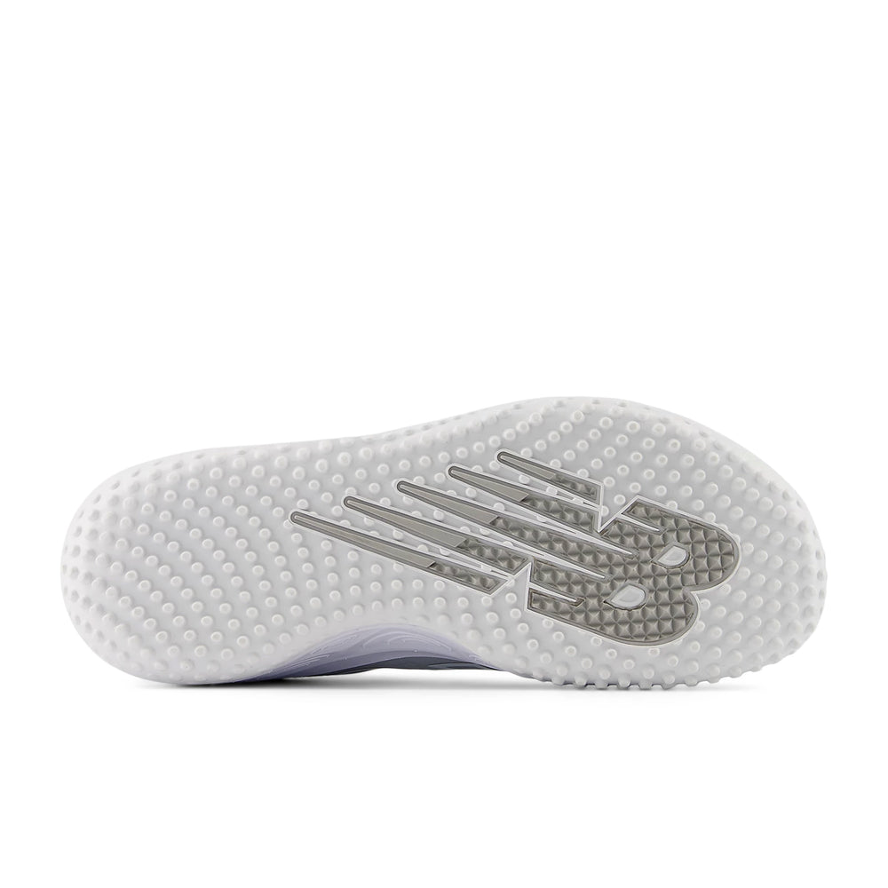 Tenis de Entrenamiento Beisbol Softbol New Balance Fresh Foam Velov4 Gris Blanco Dama