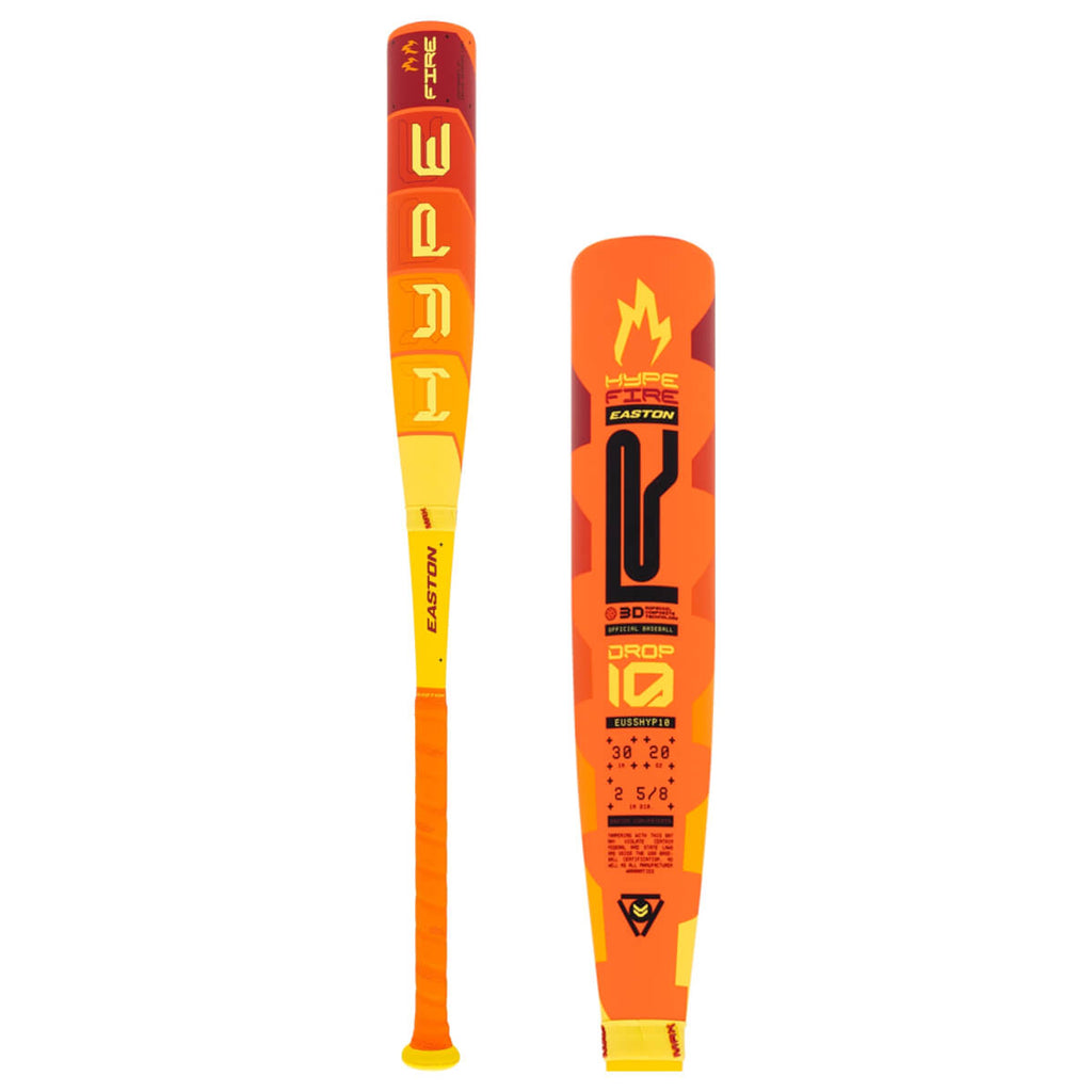 Bat Beisbol Easton Hype Fire EUS5HYP10 Sello USA 2025 (-10) Aluminio JUVENIL