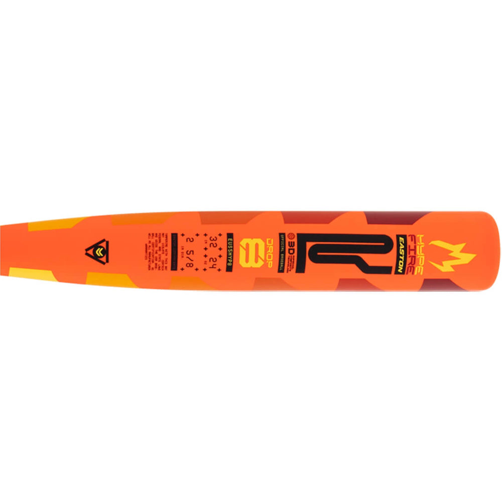 Bat Beisbol Easton Hype Fire EUS5HYP8 Sello USA 2025 (-8) Aluminio JUVENIL