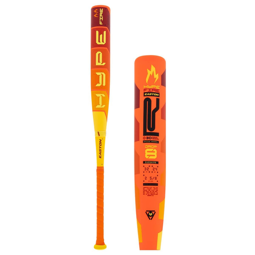 Bat Beisbol Easton Hype Fire EUS5HYP8 Sello USA 2025 (-8) Aluminio JUVENIL