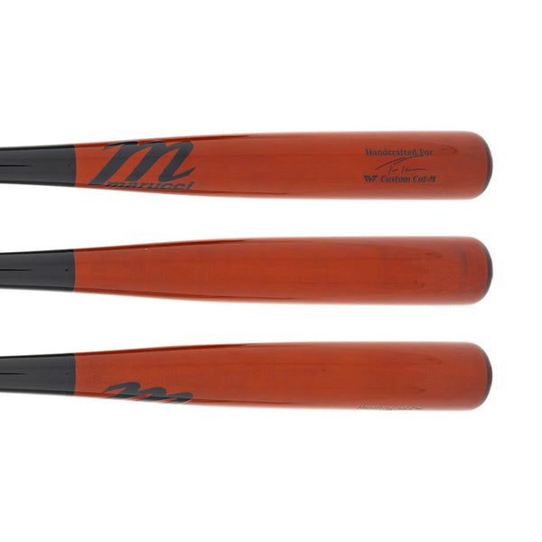 Bat Beisbol Marucci TVT MYVE4TVT Pro Exclusive Maple Negro Naranja JUVENIL