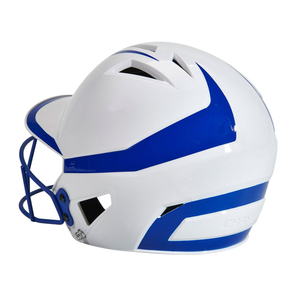 Casco Softbol Champro HX Rise Pro HXFPG2 Blanco Azul
