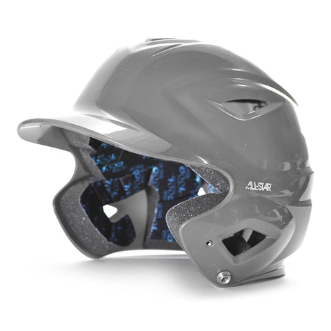 Casco Beisbol Softbol All Star S7 Gris Ajustable (6 1/2 - 7 3/4)