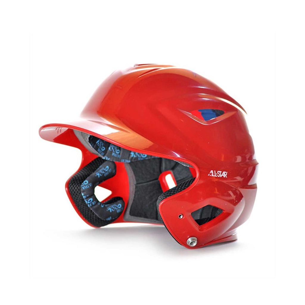 Casco Beisbol Softbol All Star S7 Rojo Ajustable (6 1/2 - 7 3/4)