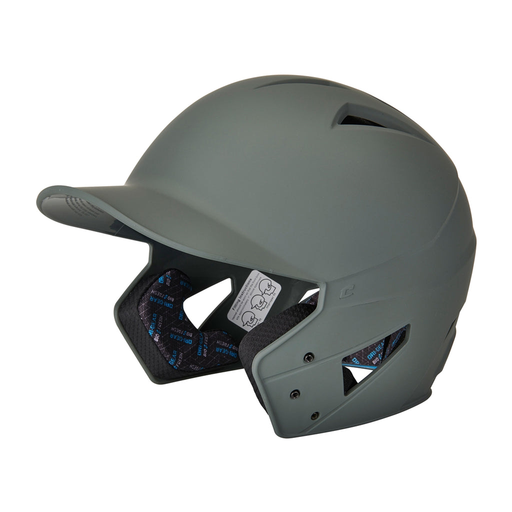 Casco Beisbol Softbol Champro HXM Gamer Mate Gris Oscuro