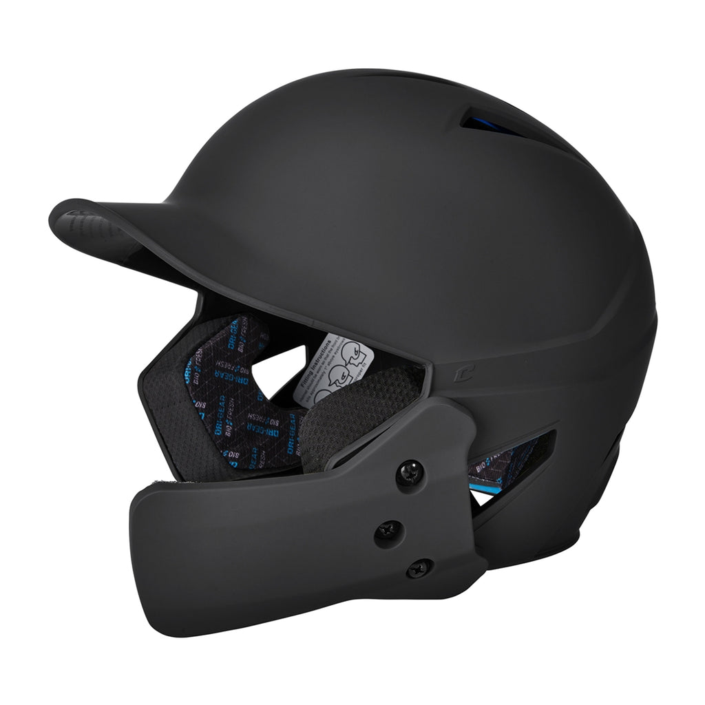 Casco Beisbol Softbol Champro HXMJG Gamer Plus Mate Con Protector De Mandíbula Bateador Derecho/Zurdo