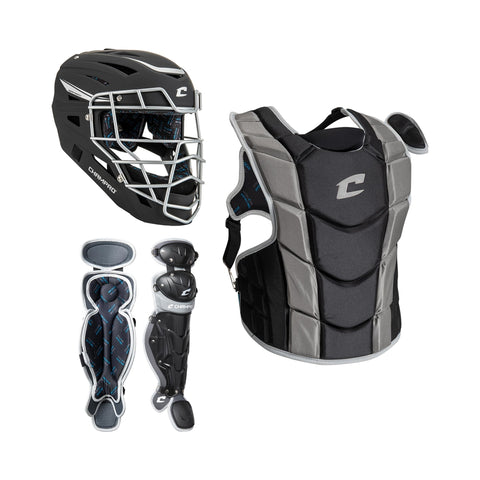Equipo Catcher Softbol Champro Optimus Pro CBSF10 Negro Dama (9-12 años)