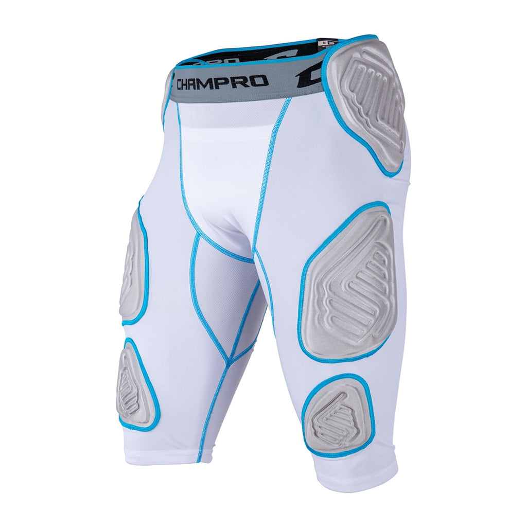 Sliding Short Beisbol Softbol Champro FPGU17AW Con 7 Almohadillas Blanco ADULTO