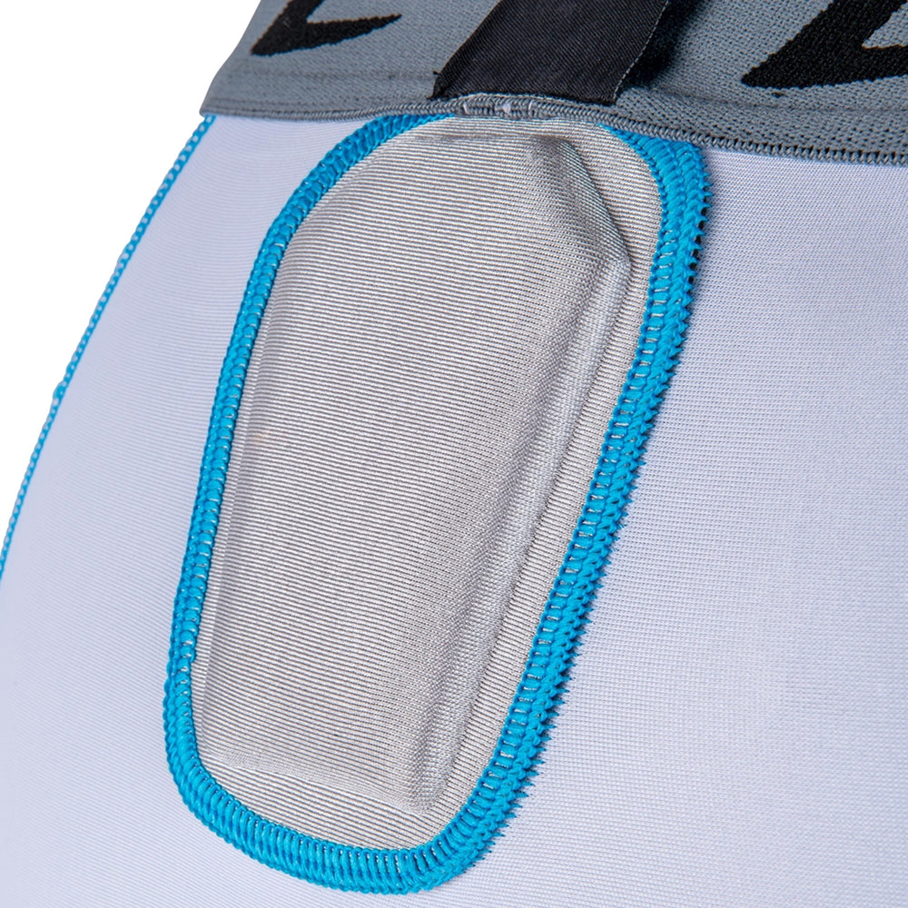 Sliding Short Beisbol Softbol Champro FPGU17AW Con 7 Almohadillas Blanco ADULTO