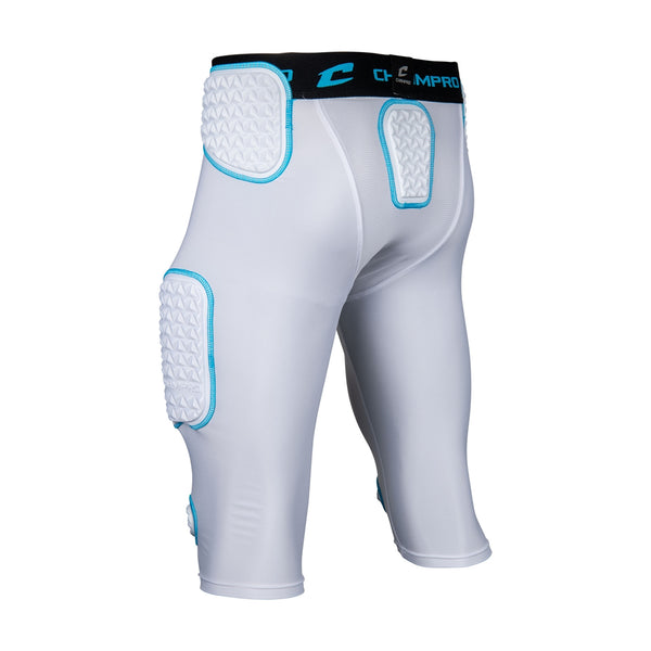 Sliding Short Beisbol Softbol Champro FPGU37AWOB Con 7 Almohadillas Blanco ADULTO