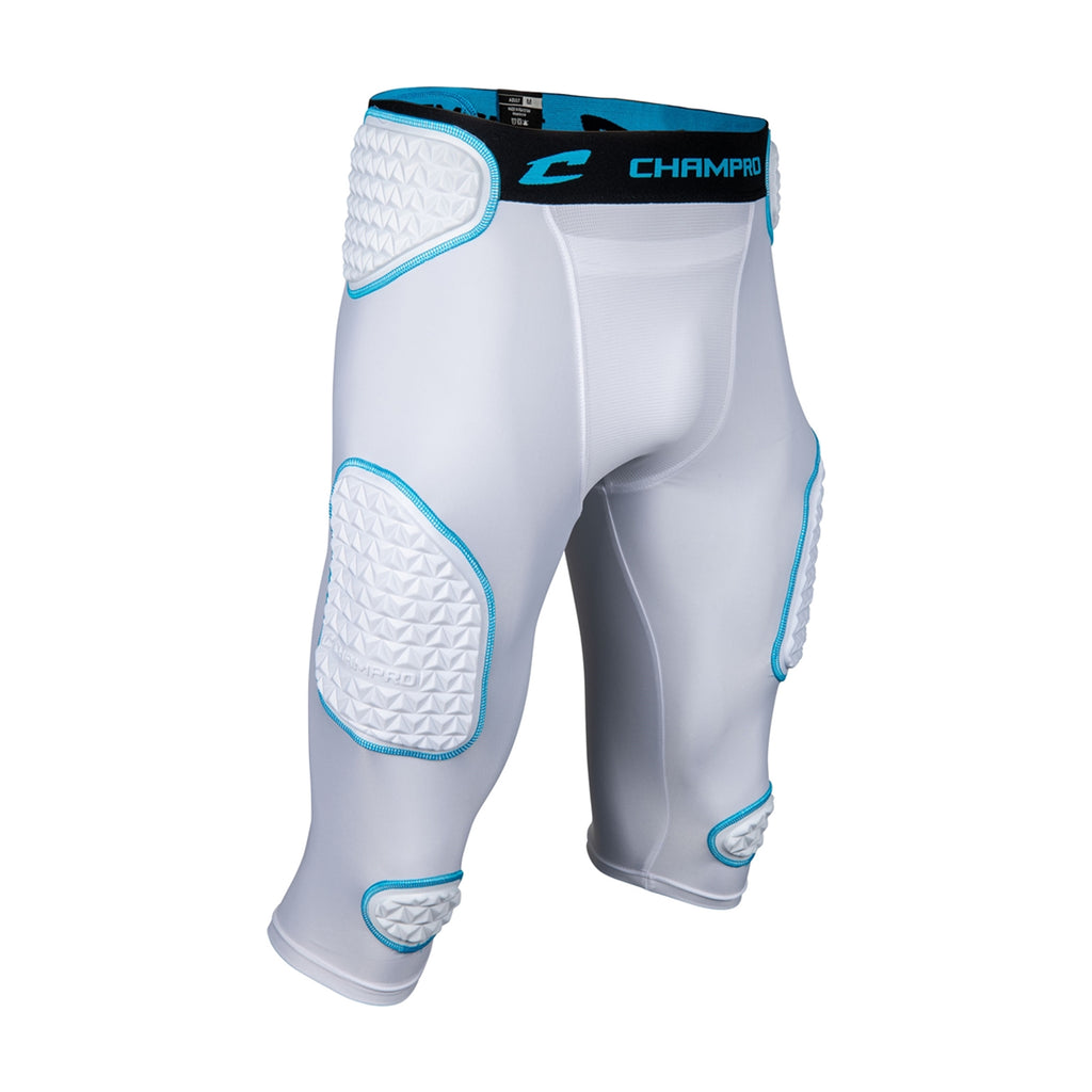 Sliding Short Beisbol Softbol Champro FPGU37AWOB Con 7 Almohadillas Blanco ADULTO