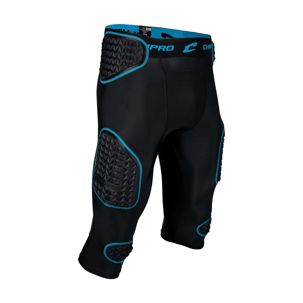 Sliding Short Beisbol Softbol Champro FPGU37ABOB Con 7 Almohadillas Negro ADULTO