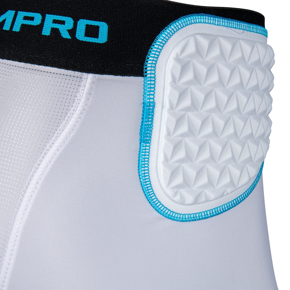 Sliding Short Beisbol Softbol Champro FPGU37AWOB Con 7 Almohadillas Blanco ADULTO