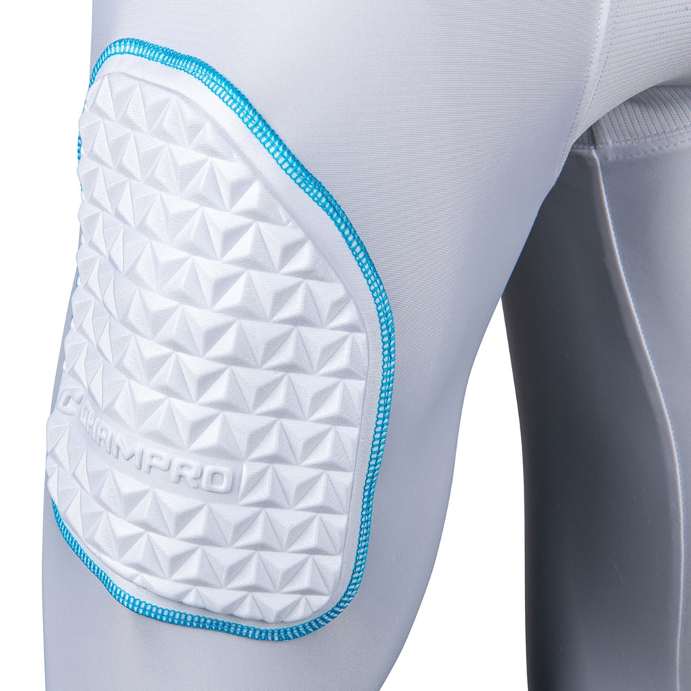 Sliding Short Beisbol Softbol Champro FPGU37AWOB Con 7 Almohadillas Blanco ADULTO