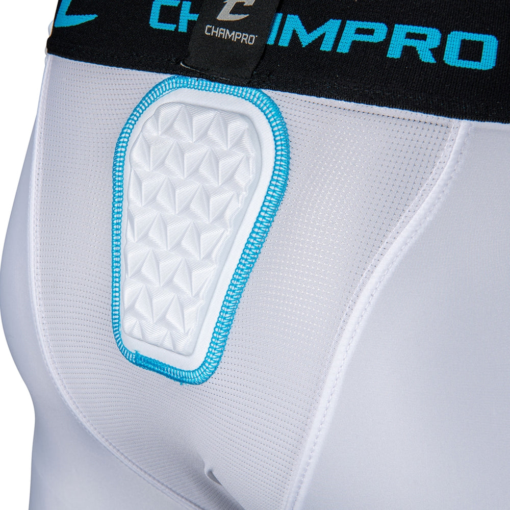 Sliding Short Beisbol Softbol Champro FPGU37AWOB Con 7 Almohadillas Blanco ADULTO