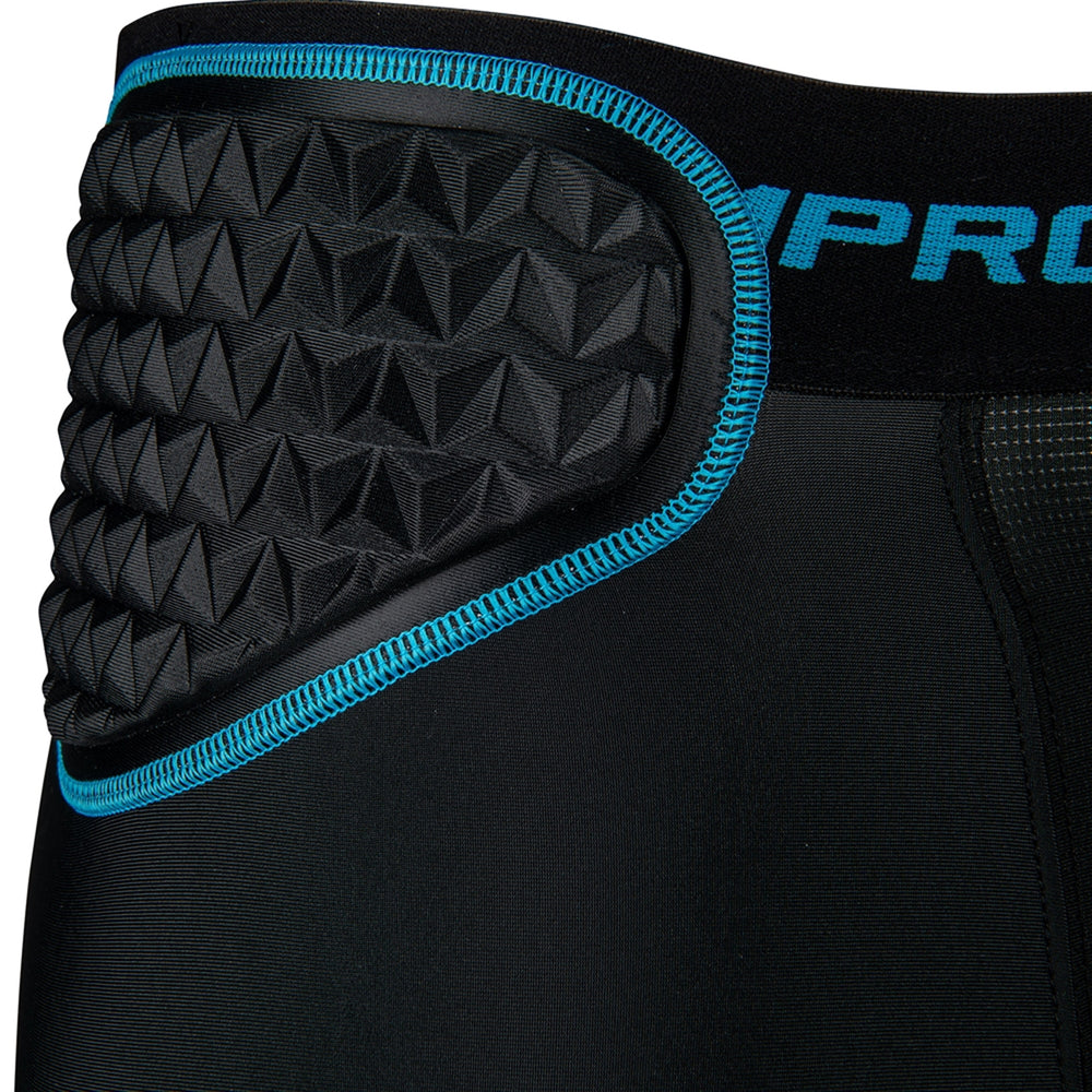 Sliding Short Beisbol Softbol Champro FPGU37ABOB Con 7 Almohadillas Negro ADULTO