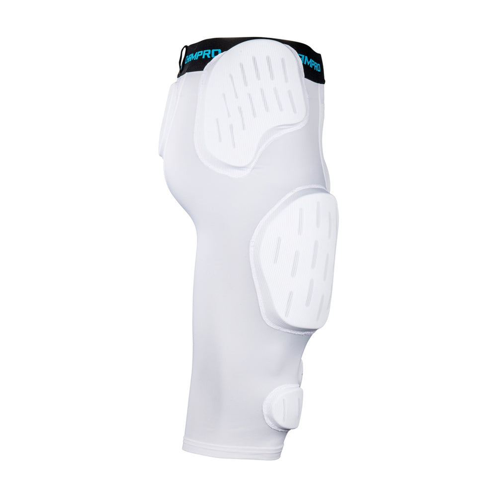 Sliding Short Beisbol Softbol Champro FPGU47YW Con 7 Almohadillas Blanco Infantil