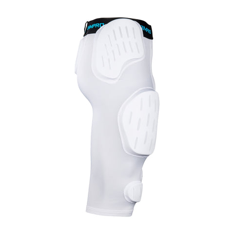 Sliding Short Beisbol Softbol Champro FPGU47YW Con 7 Almohadillas Blanco Infantil