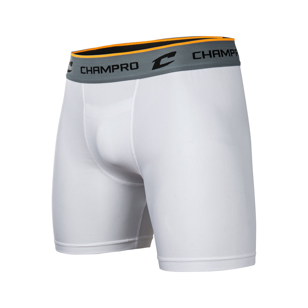 Short de Compresión Beisbol Softbol Champro BPS14YCW Blanco INFANTIL