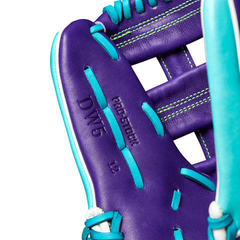 Guante Beisbol Wilson A2000 WBW10252212 Azul Morado 12 in ADULTO