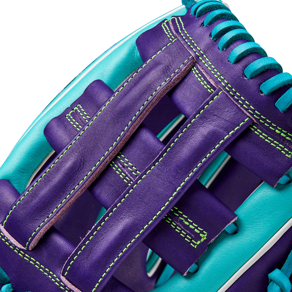 Guante Beisbol Wilson A2000 WBW10252212 Azul Morado 12 in ADULTO
