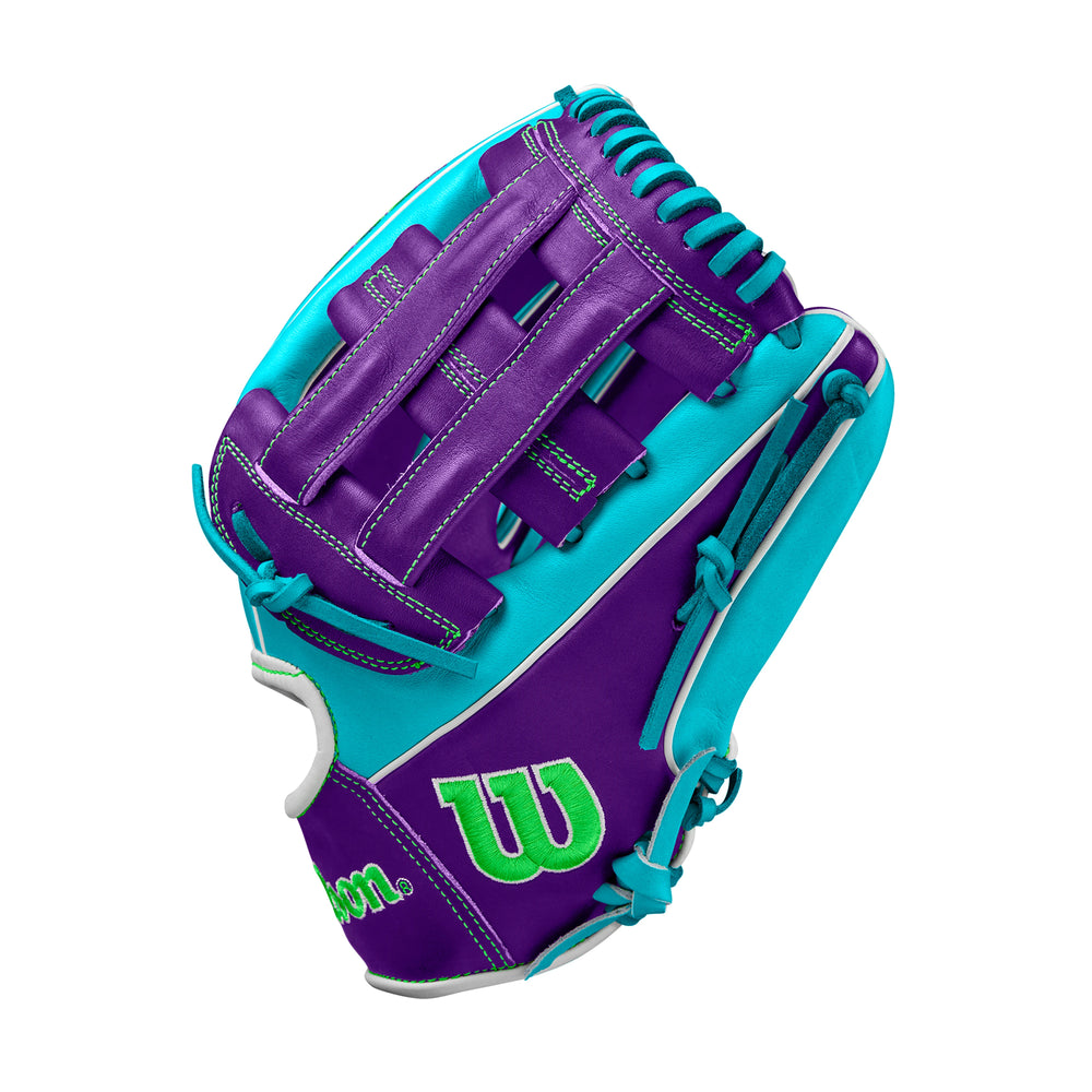 Guante Beisbol Wilson A2000 WBW10252212 Azul Morado 12 in ADULTO