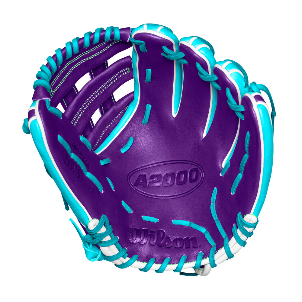 Guante Beisbol Wilson A2000 WBW10252212 Azul Morado 12 in ADULTO