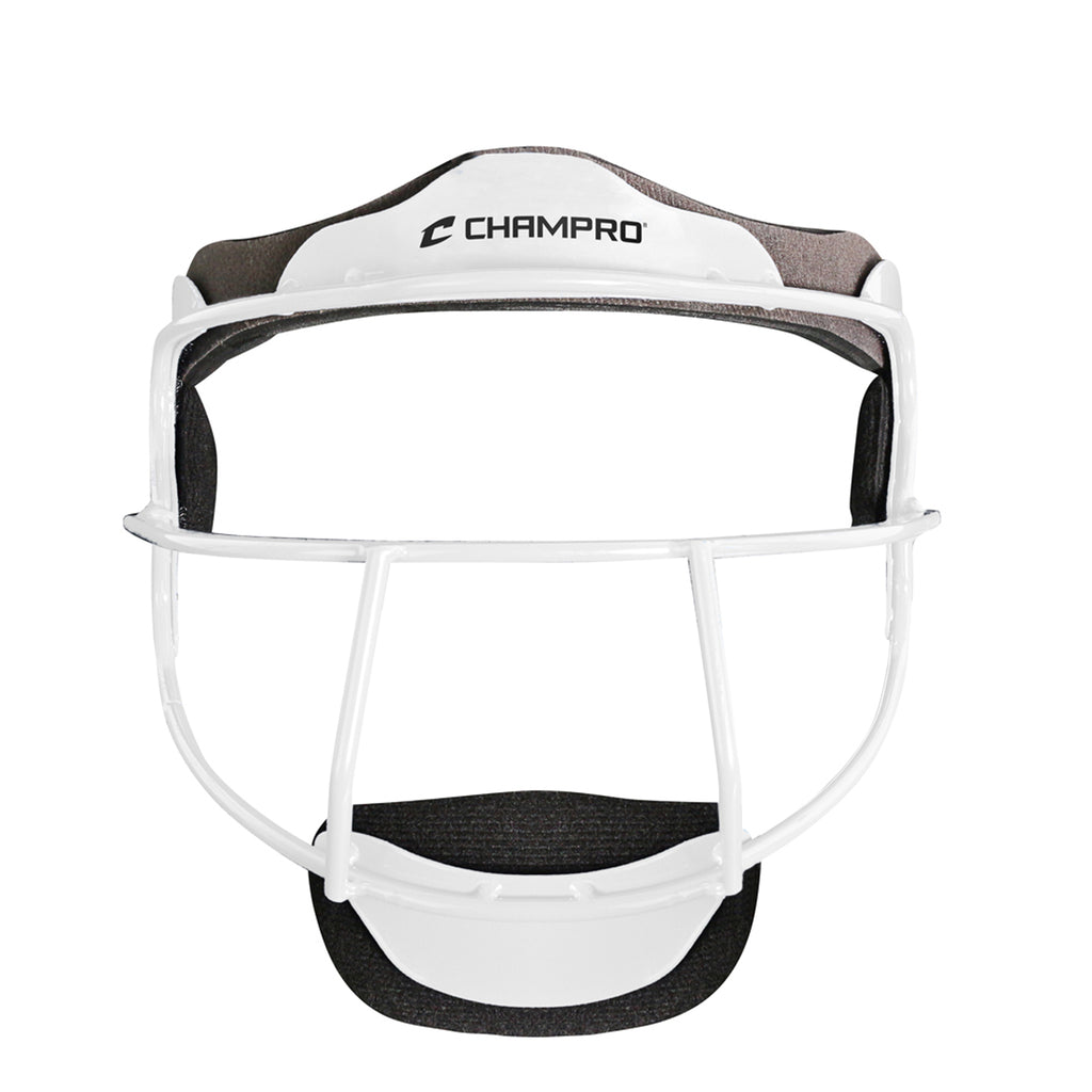 Careta Proteccion Softbol Champro CM01 Blanco