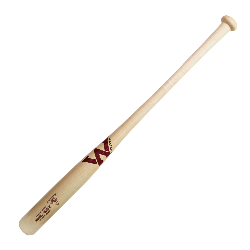 Bat Beisbol Madera Maple Valma JR Series Natural Vino Juvenil