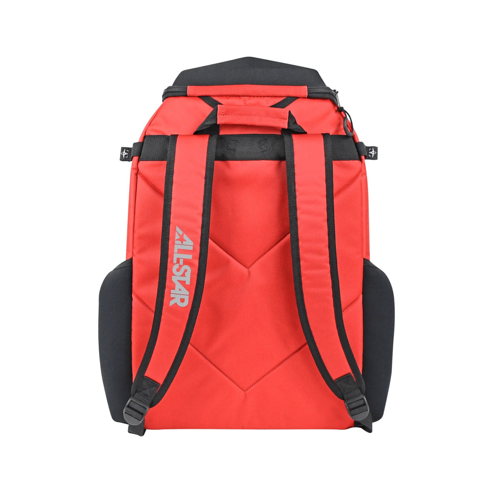 Back pack S7 Elite rojo vista trasera