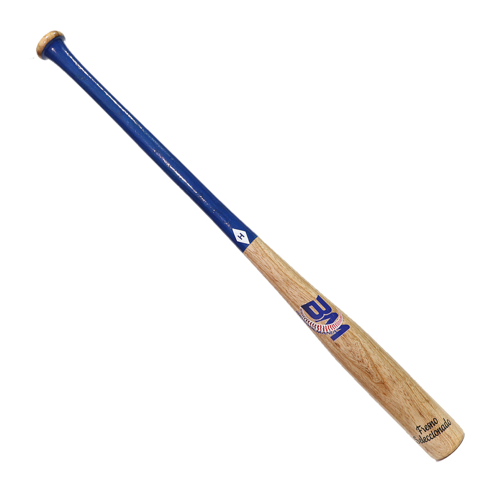 Bat Beisbol Madera Fresno Beisbolmania 33.5 In Marino Natural Adulto