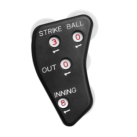 Contador Beisbol Umpire Strike Bolas Outs Innings