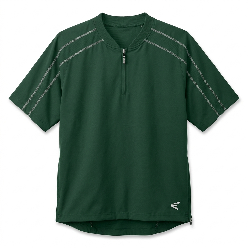 Cage jacket Easton verde media cremallera