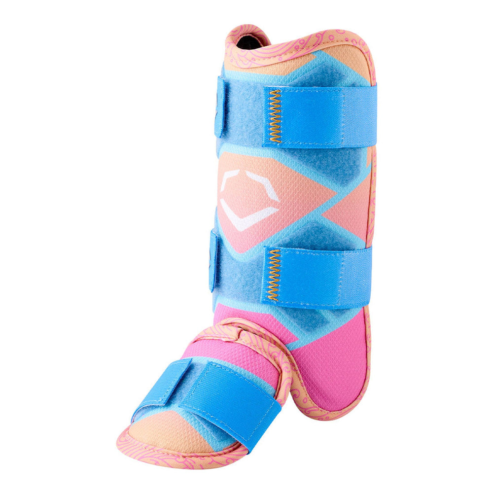 Espinillera Beisbol Softbol Evoshield RSRZ-2 Infantil Peach Paradise