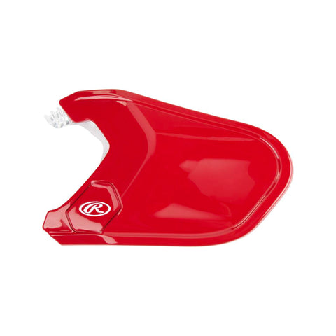 Extensión Protector Quijada Para Casco Rawlings Mach Rojo ZURDO
