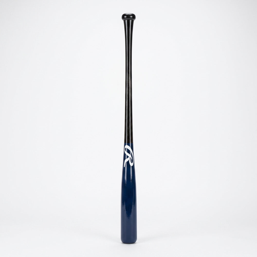 Bat fungo Rawlings Adirondack 114 negro con barril azul marino 34 in
