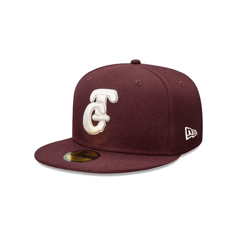 Gorra Beisbol Softbol New Era Tomateros 59Fifty Vino Blanco