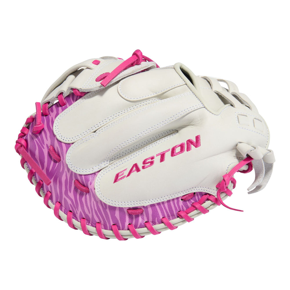 Mascota catcher softbol Easton Ghost NX GNXFP234W 34 in blanco rosa, vista 4