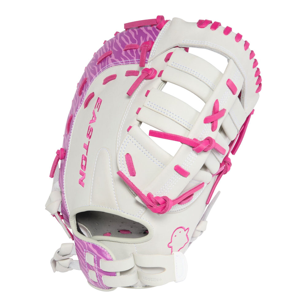 Guante newman softbol Easton Ghost NX GNXFP313W 13 in blanco rosa, vista 2